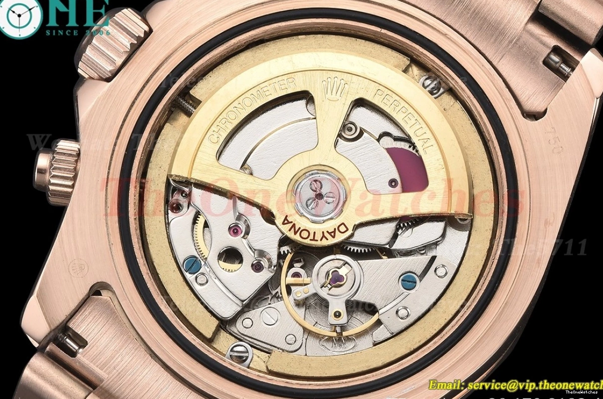 40mm GDF A3836 Brown RG RG Dial Daytona 0109